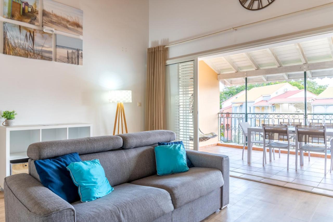 Superbe Appartement En Duplex En Residence - Caye D'Argent Le Gosier  Exteriör bild