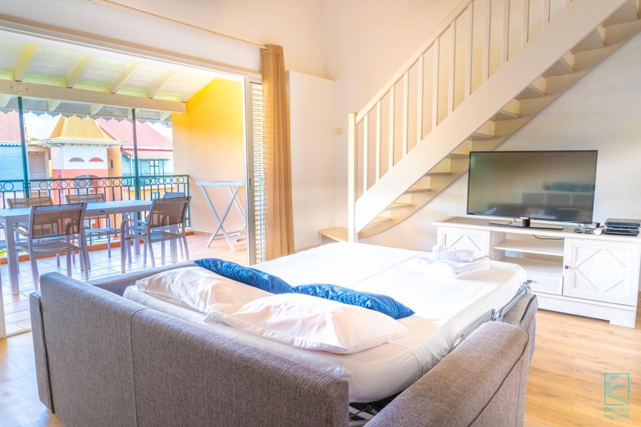 Superbe Appartement En Duplex En Residence - Caye D'Argent Le Gosier  Exteriör bild